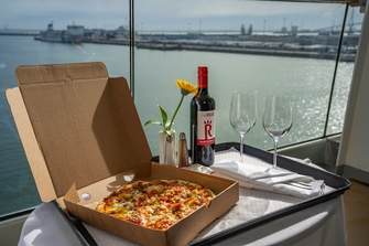 Fred. Olsen Cruise Line Room Service Menu Vegetarian Pizza.jpg